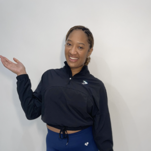 Nehemah McQueen- Fitness trainer (offers 3 personal training sessions and one consultation)